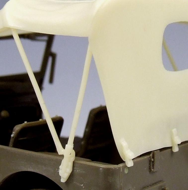 35037BM Willys Jeep Tarp Set For Tamiya Kit 1/35 The Bodi Miniatures