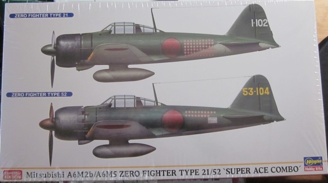 02009  Самолет Zero Fighter Type 21/52 Hasegawa
