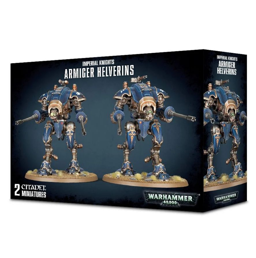 54-13GW Набор Имперские Рыцари. Оруженосцы Хелверины (Imperial Knights Armiger Helverins)