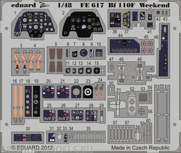 FE617ED Bf 110F Nachtjager Weekend