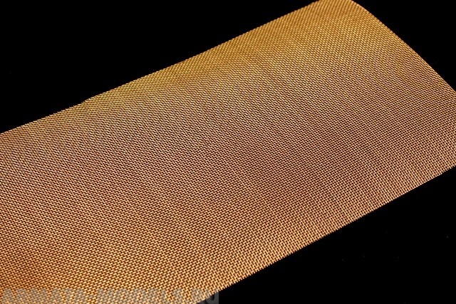 AH0053 Сетка латунная плетеная, ячейка 0,80 мм 10х20 см
