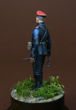 CHM-54087(M). Офицер Вооруженных Сил Юга России, 1919-20 гг. 54 мм. Материал – белый металл Chronos Miniatures