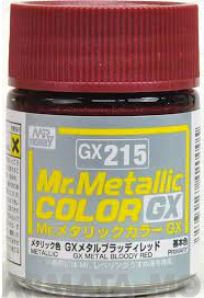 GX102  краска художественная т.м. MR.HOBBY 18мл  Deep Clear Red