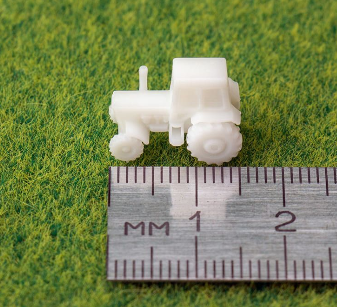 020-TRR-250 Модели колесных тракторов  М 1:250 (Набор 5 штук)