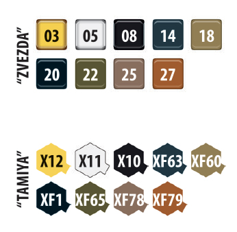 3506 Немецкая противотанковая пушка ПАК-40 Звезда