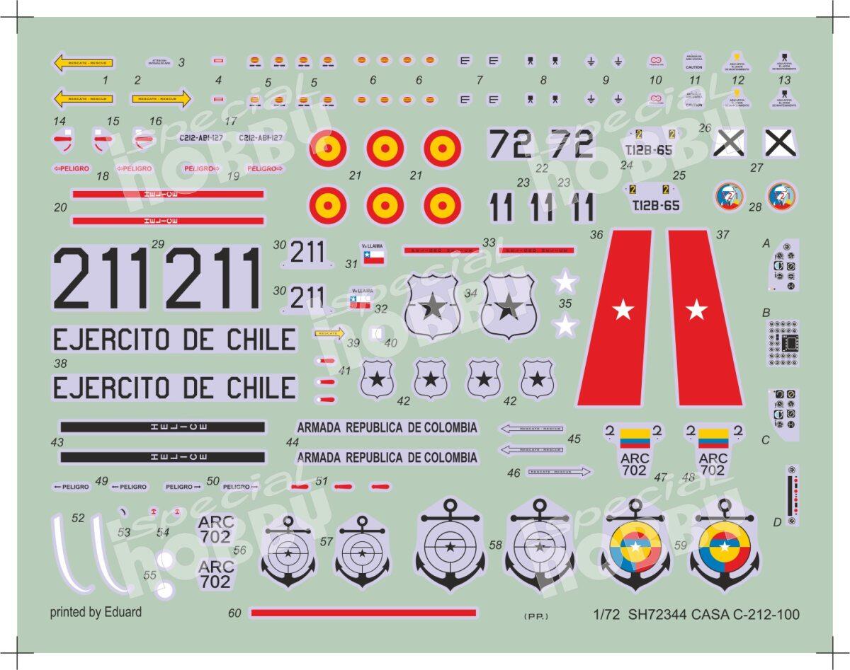 SH72344 CASA C-212-100 Special Hobby
