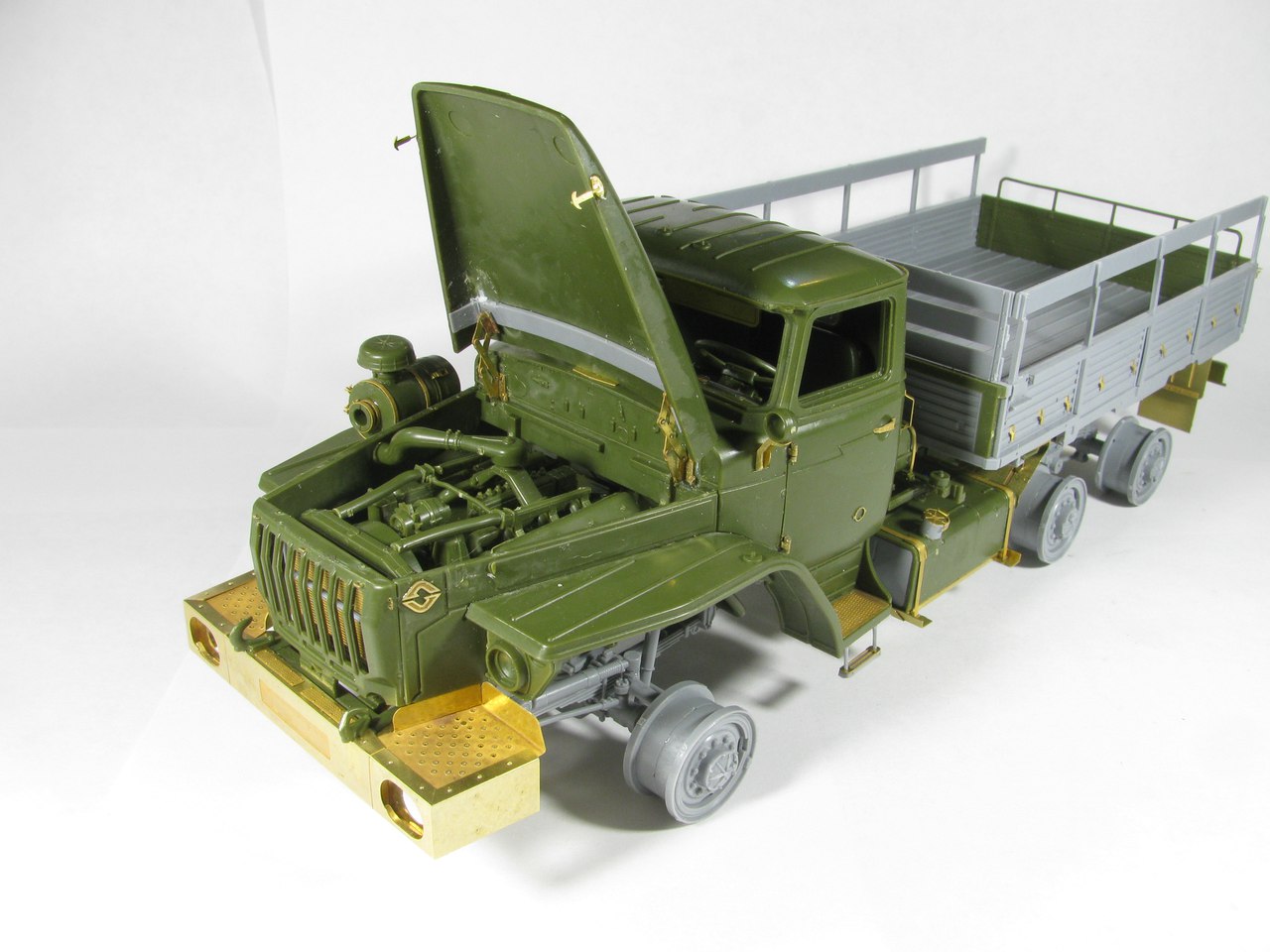 035272 Фототравление на Урал 4320 от Звезды 1/35