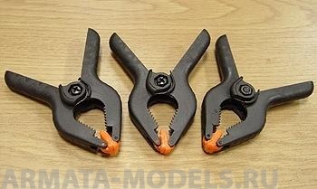 SN3271 Пластиковый зажим, 25 мм, 3 шт