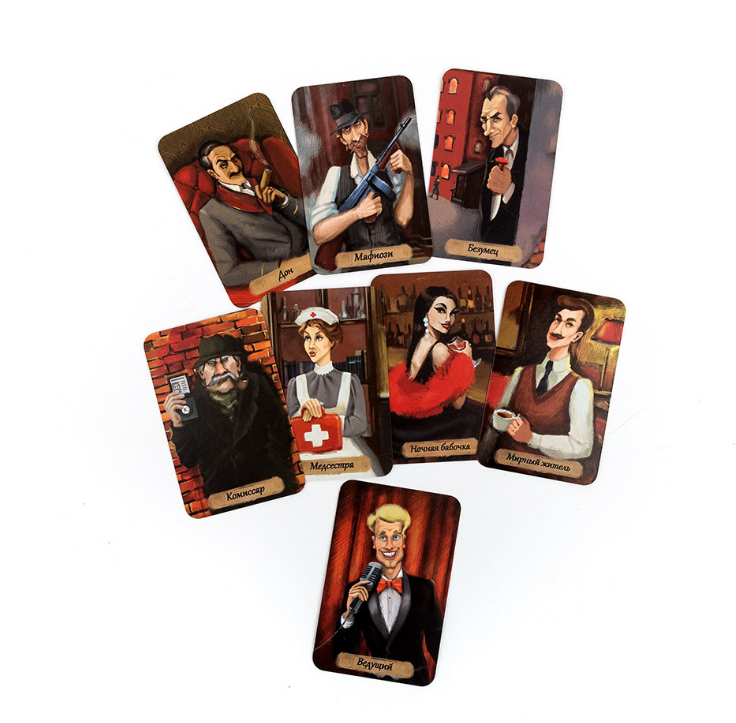 BG11001EUR Игра настольная Mafia