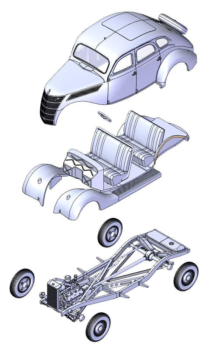 Автомобиль V8-G81A Special (1938) Roden