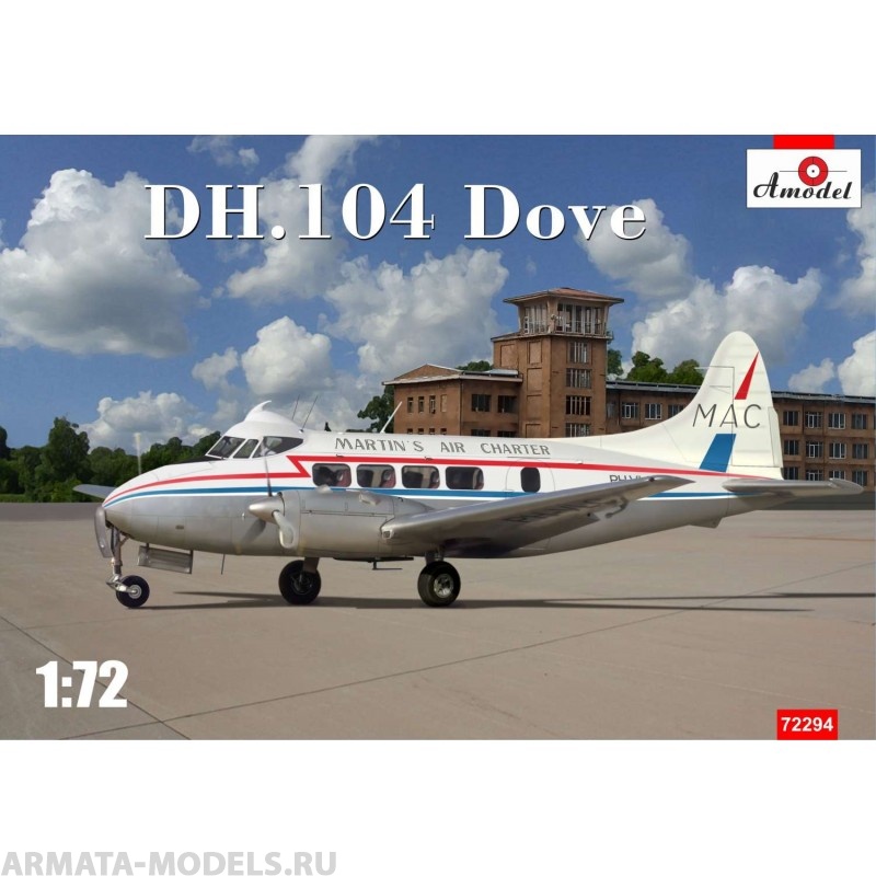 AM72294 Самолет DH-104 Dove Amodel