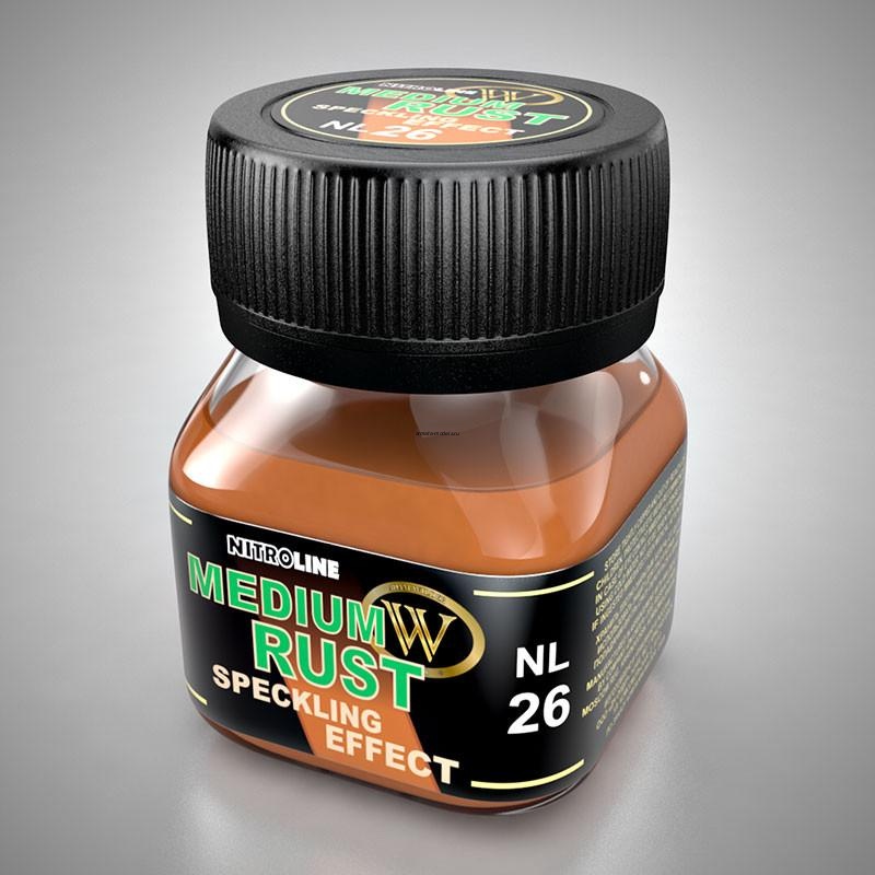 NL-26 Жидкая ржавчина средняя. спеклинг эффект