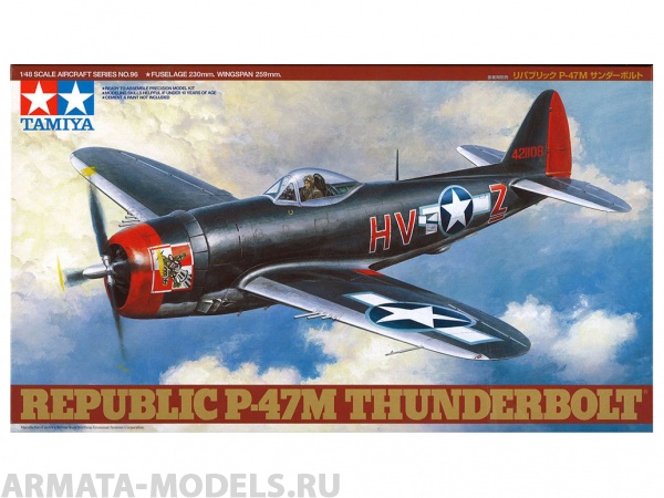 61096T 1/48 P-47M Thunderbolt Tamiya