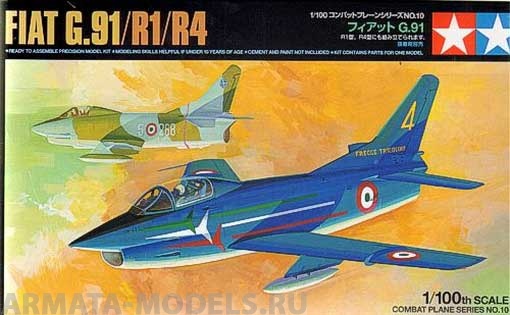 61610T Fiat G.91/R1/R4 Tamiya