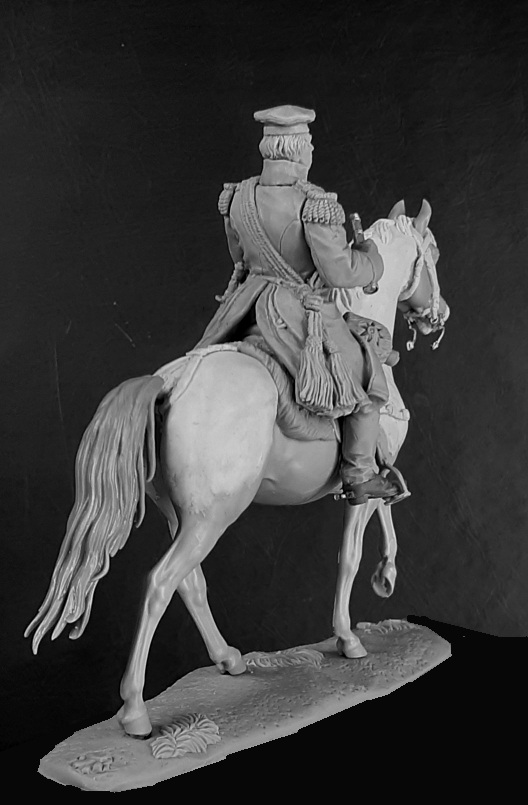 CHM-54311. Генерал-фельдмаршал, князь М.И. Голенищев-Кутузов, Россия 1812 г. Материал - смола. Chronos Miniatures