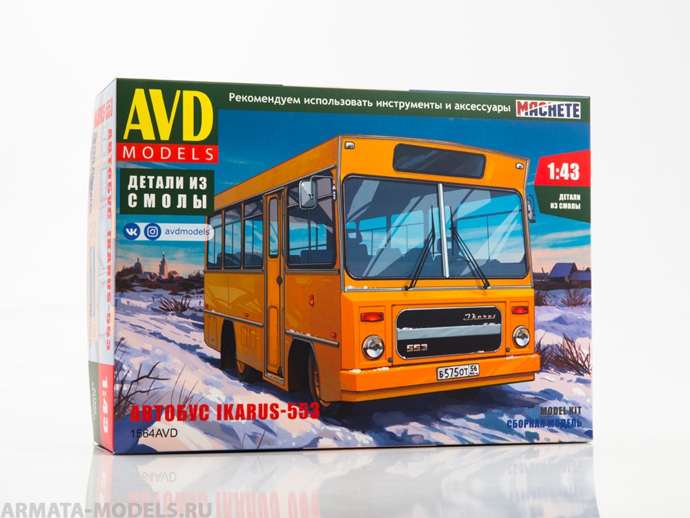 1564AVD IKARUS-553 автобус AVD Models