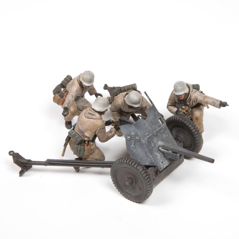 3610 Немецкая пушка Пак-36 Звезда