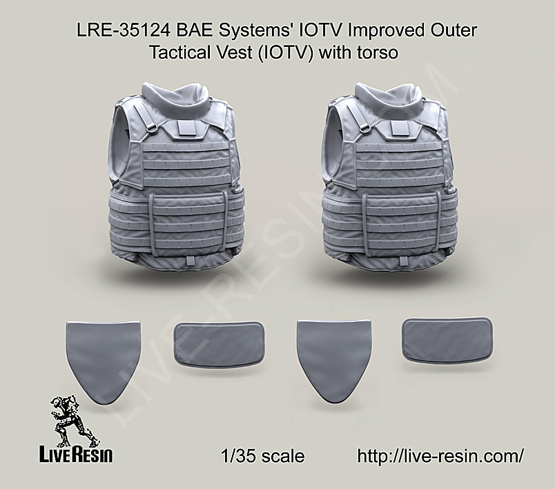 LRE35124 Бронежилет BAE Systems' IOTV Improved Outer Tactical Vest (IOTV) с торсом