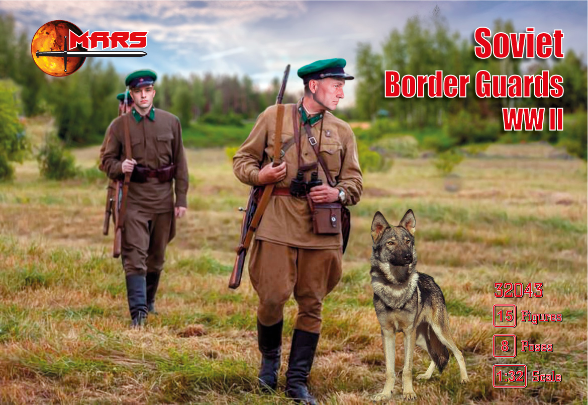 32043MR Набор фигур Soviet Border Troops Mars