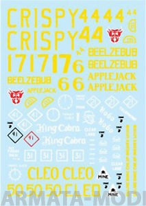 35082BIS Декаль USMC M4A3 Shermans on Iwo Jima