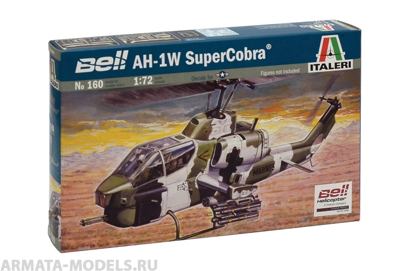 0160ИТ Вертолет Super Cobra AH-1W Italeri