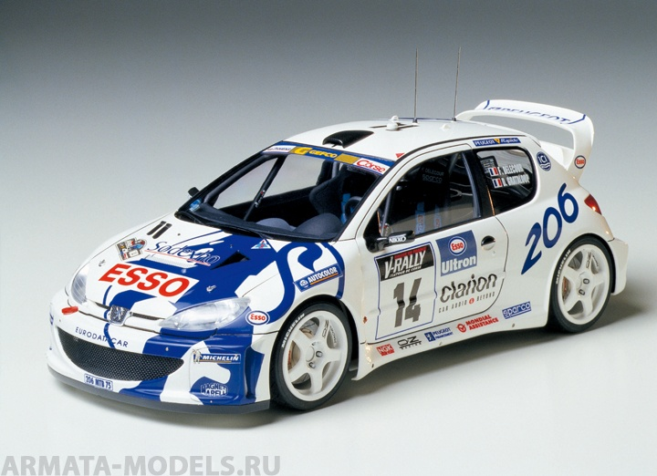 24221 Peugeot 206WRC Tamiya