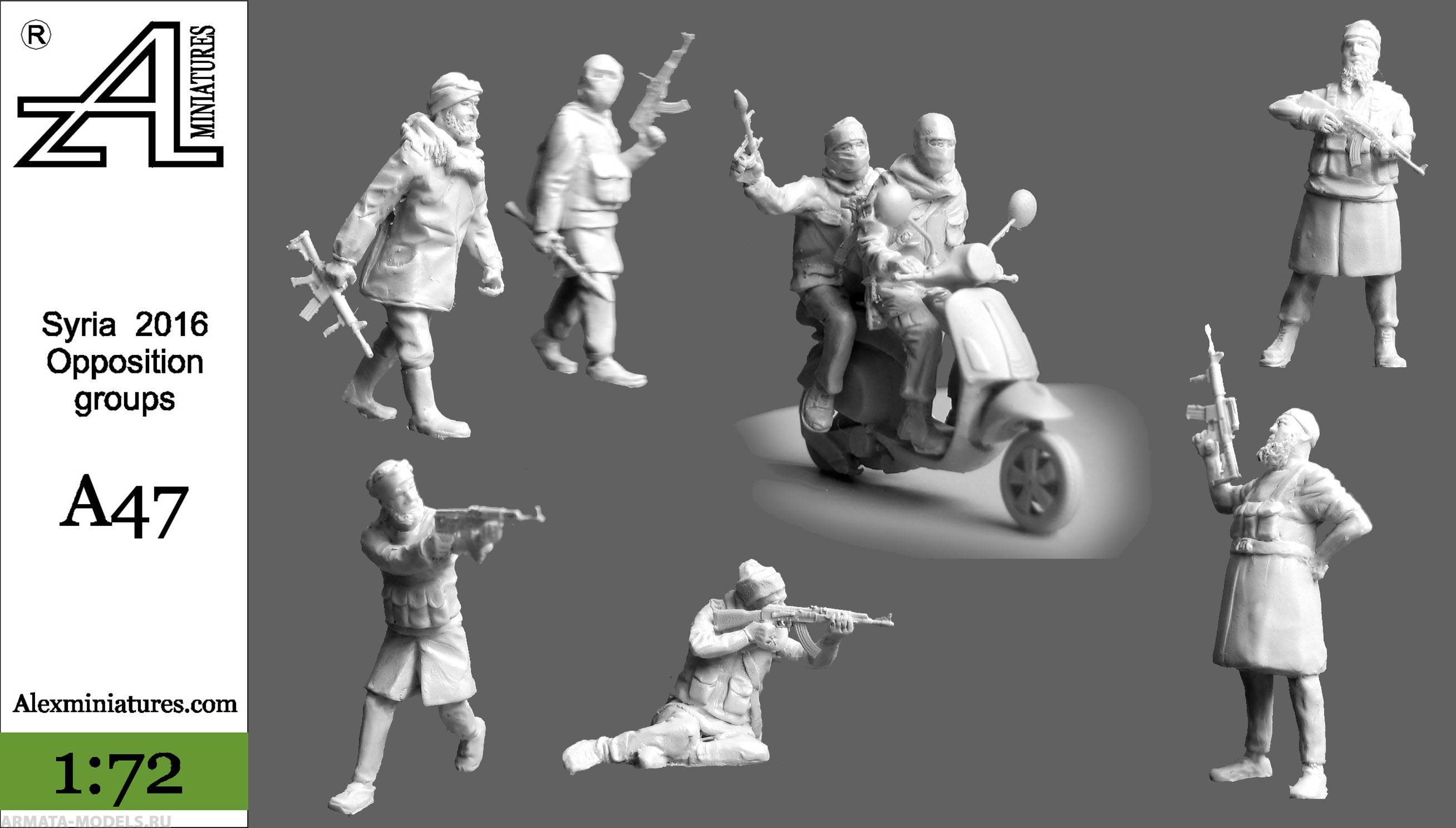 А47 Сирия. Опозиционные формирования1:72 Alex miniatures