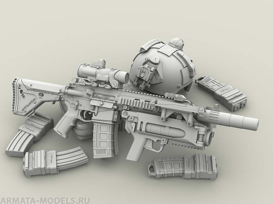 LF3D027 HK416*XM320 set (3ea)