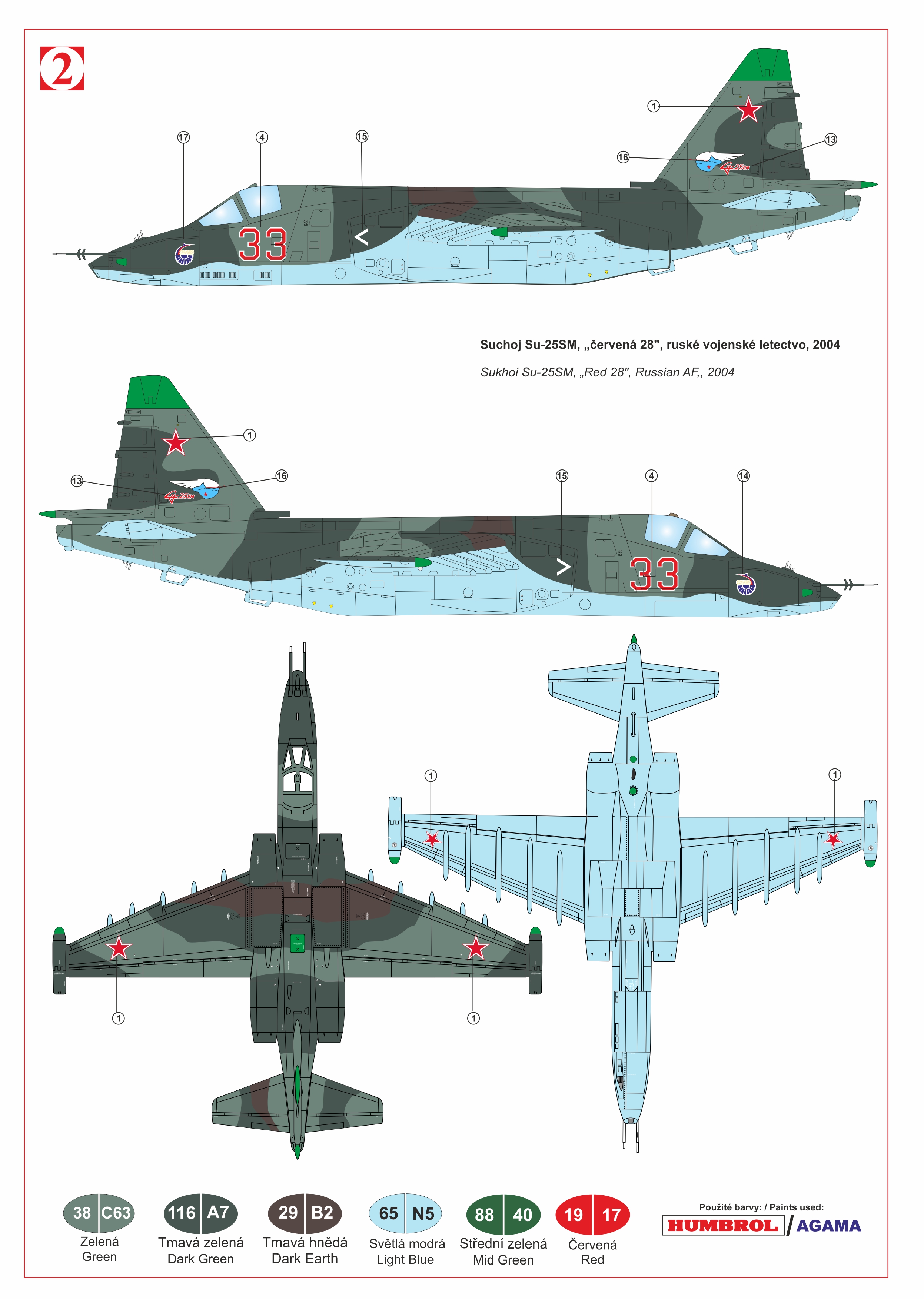 KPM4806 Suchoj Su-25SM KP Models