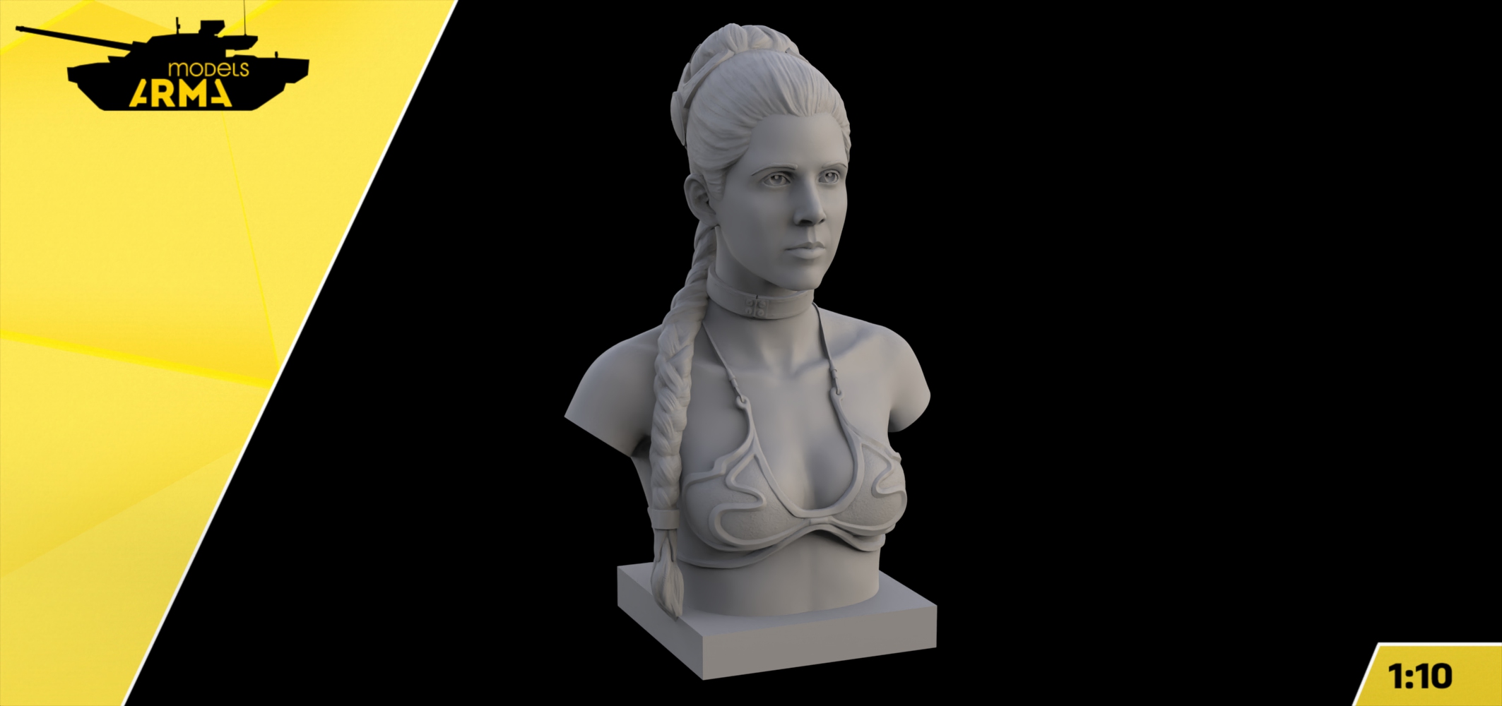 AM1029 Бюст принцесса Лея