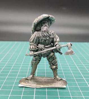 4235ТБ ВИМ, пеший ландскнехт с топором, 54 мм