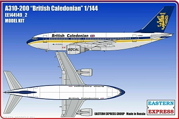 ЕЕ144149_2 Авиалайнер  А310-200  British Caledonian