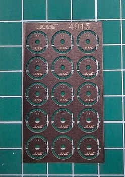 4915J Диск для ревитера  d 8.5 мм, шаг 1,5 мм, 15 шт.