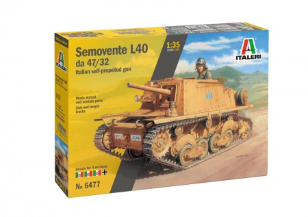 6477ИТ Самоходка L40 с 47/32 пушкой Italeri