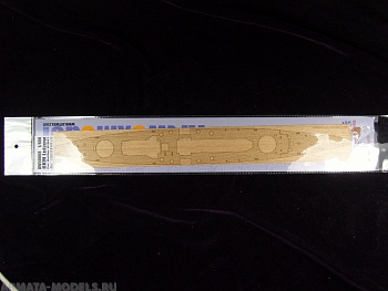 AW50008 Деревянная палуба для 1/400 DKM Lutzow