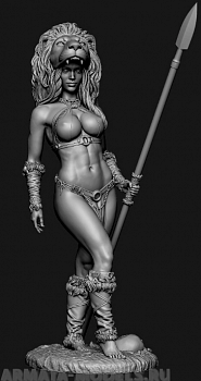 CHM-120.006 Миры Фэнтези: Дикарка. смола