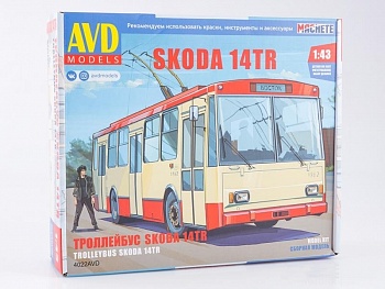 4022AVD Троллейбус Skoda-14Tr