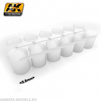 AK619 Емкость для колеровки MIX ADDICT MEDIUM