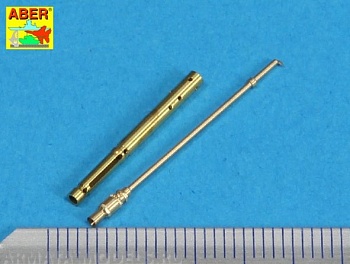 ABR-25-L-03  Дополнения для  Turned barrel for German tank machine gun MG34 для любых моделей 1/25