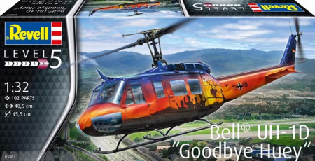 03867RE Американский многоцелевой вертолёт Bell UH-1D quot;Goodbye Hueyquot; Revell