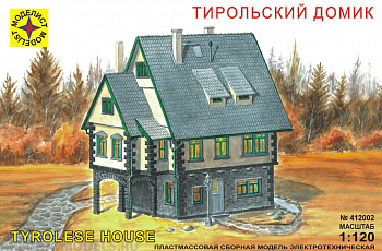 412002 Миниатюра тирольский домик