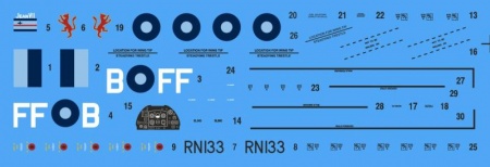 72012 Spitfire F.Mk.XIV - истребитель RAF,SEAC InScale