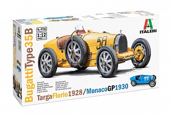 4716ИТ Автомобиль Bugatti TYPE 35B TARGA FLORIO 29 MONACO GP 30
