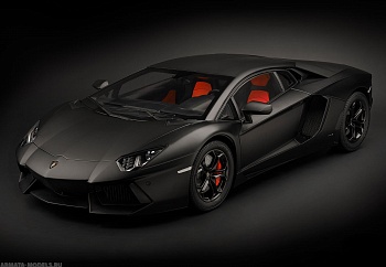 Lamborghini Aventador Nero Nemesis (Полуматовый черный)