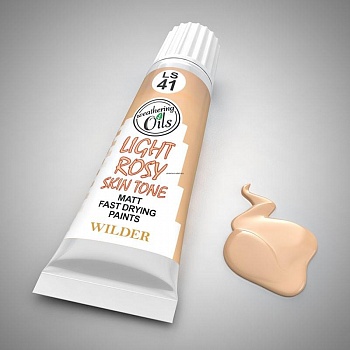 LS-41 Краски специальные быстросохнущие, на основе льняного масла. 20 мл цвет светлый розовый телесный