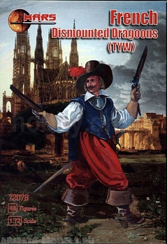 72078MR French Dismounted Dragoons  