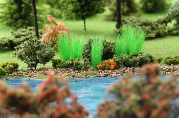 080ptv002 Высокие пучки травы Светло-зелёные 10 шт.