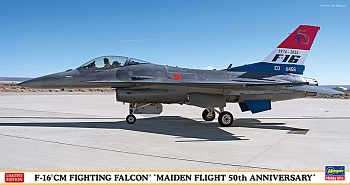 07535-Истребитель ВВС США F-16CM FIGHTING FALCON 'MAIDEN FLIGHT 50th ANNIVERSARY'