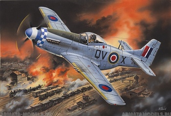 48155 Мустанг MK.IVA ВВС Великобритании