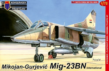 KPM0096 Истребитель  MiG-23BN  Warsaw Pact (KP Models) 1/72